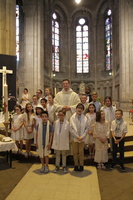 Communion de Daphné le 11 juin 2017